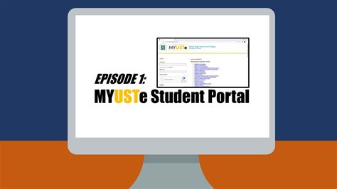 my uste portal|OLT Episode 1: MYUSTe Student Portal .